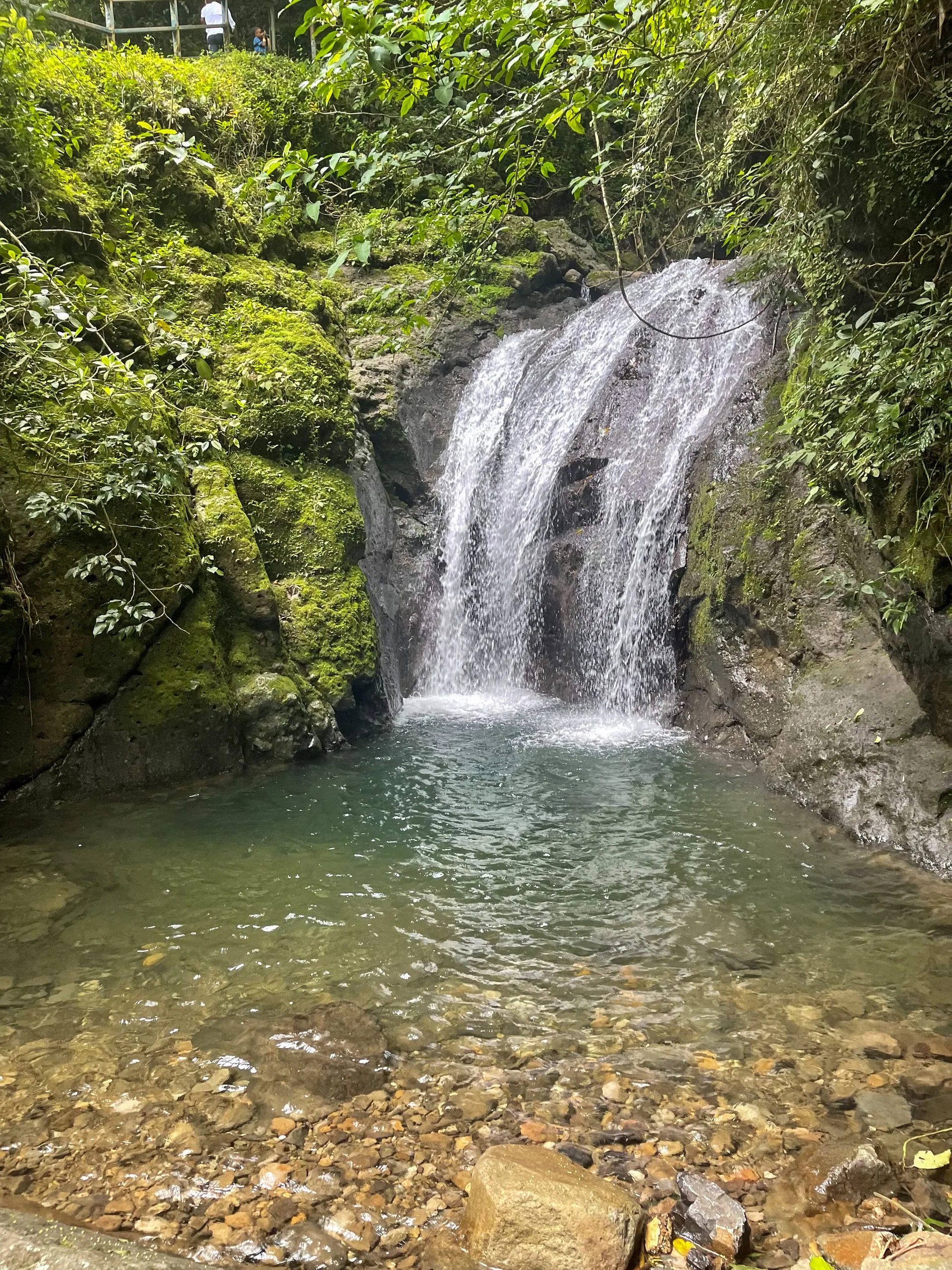 El valle del cráter y sus paredes boscosas en El Valle de Antón, Coclé, Panamá