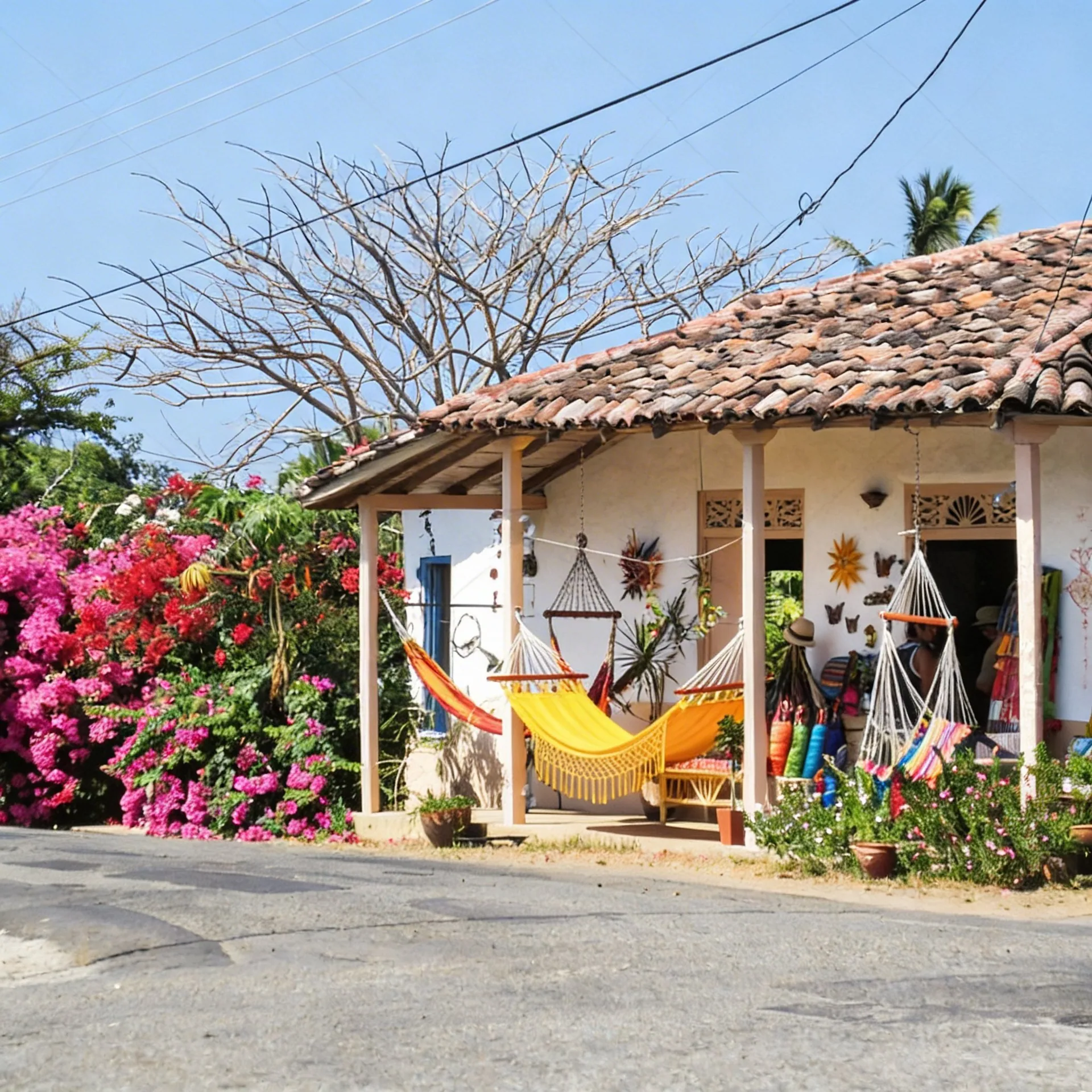 Costa pacífica cerca de Pedasí, península de Azuero, Panamá